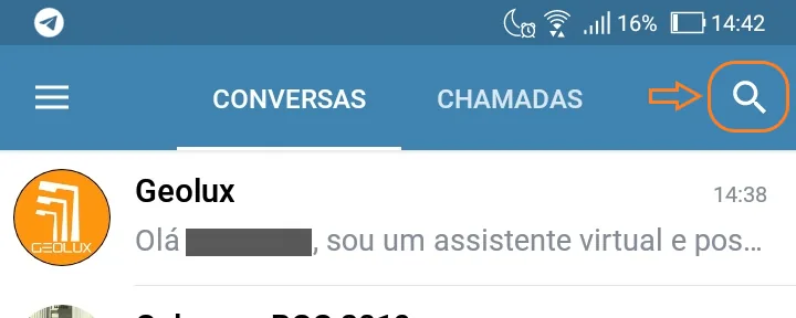 Imagem do passo 1 (Telegram)
